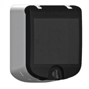 Allbro PSO-2 Stealth Weatherproof Enclosure with PC Smokey Black Flap 208.5mm x 167mm x 107.5mm