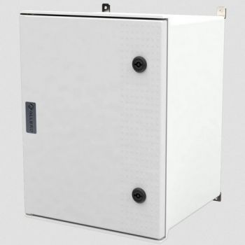 Allbro Allbrox 4 Enclosure with SMC Device Plate Grey 400mm x 300mm x 200mm