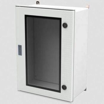 Allbro Allbrox 5 Enclosure with SMC Device Plate Grey 500mm x 350mm x 200mm