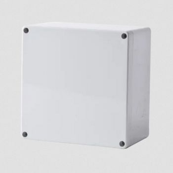 Allbro Enlec Grey Base and Lid IP66 Enclosure 160mm x 160mm x 90mm