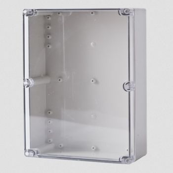 Allbro Enlec Clear lid, Grey base IP66 Enclosure 300mm x 230mm x 130mm