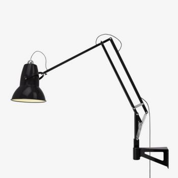 Anglepoise Original 1227 Giant Outdoor Lamp with Wall Bracket - Gloss Finish RAL 9017 (Multiple Colours/Finishes)