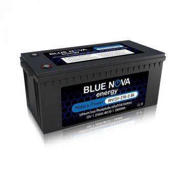 Blue Nova MPS BN13V-218-2.8k Mobile Power 2.8Kw 218Ah 13V Lithium Iron Phosphate Battery