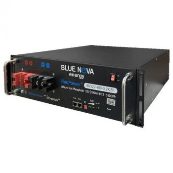 Blue Nova RacPower BN52V-100-5.2k BP (Backup Power) 52V 100Ah 5.2kWh Lithium Iron Phosphate Battery