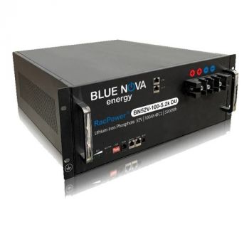Blue Nova RacPower BN52V-100-5.2k DU (Daily Use) 52V 100Ah 5.2kWh Lithium Iron Phosphate Battery