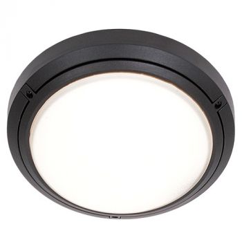 Brightstar BH058/1 BK Die Cast Aluminium with Frosted Glass