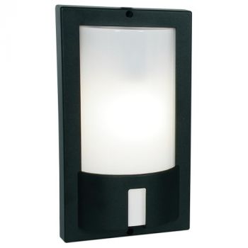 Brightstar BH061 BLACK Die Cast Aluminium with White Polycarbonate Cover