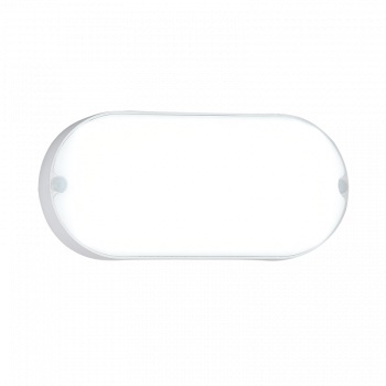 Brightstar BH133 BLACK, BH133 WHITE LED Oval PP Bulkhead (Multiple Colours/Finishes)