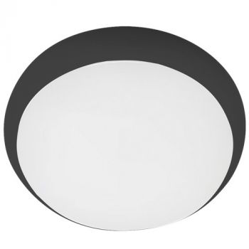 Brightstar BH142 BLACK 20W LED PC Bulkhead, IP65 Black