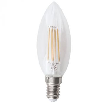 Brightstar BULB LED 190 DIMMABL 4.5W Dimmable LED Filament Candle Bulb