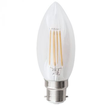 Brightstar BULB LED 195 DIMMABL 4.5W Dimmable LED Filament Candle Bulb