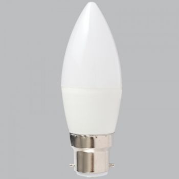 Brightstar BULB LED 263 C35 5W B22 6000K Not Dimmable Opal