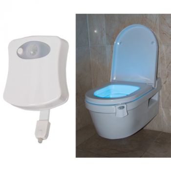 Brightstar BULB LED 916 LED Toilet Light with Motion Sensor and Light Sensor Fits any Toilet
