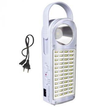 Brightstar BULB LED 925 2W + 10W LED Rechargeable Emergency Light with Slide Handle White