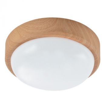 Brightstar CF128 LIGHT WOOD Polycarbonate Ceiling Fitting