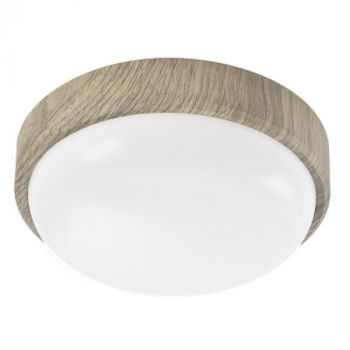 Brightstar CF130 WOOD Polycarbonate Ceiling Fitting