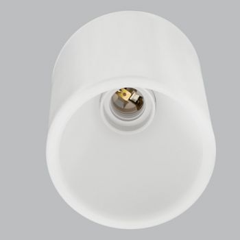Brightstar CF193 WHITE Plastic Ceiling Socket with ES (E27) Lampholder IP20