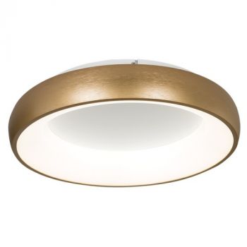 Brightstar CF276 GOLD 28W LED cct Acrylic and Metal Ceiling Light Brushed Gold