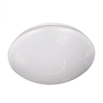 Brightstar CF335 LED 12W LED Metal Base with Opal PVC Ceiling Light White