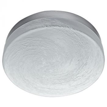 Brightstar CF380 LARGE, CF380 SMALL Satin Chrome with Alabaster Glass (Multiple Sizes)
