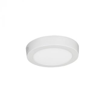 BrightStar CF535 WHITE Aluminium with PC Cover - 6W LED ( Included ) White
