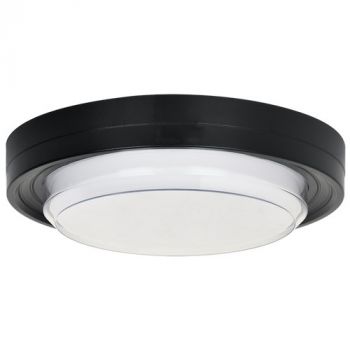 Brightstar CF614 BLACK CCT 22W LED CCT Bulkhead Light Black