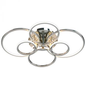 Brightstar CF727 CHROME Aluminium and Plastic LED Ceiling Fitting