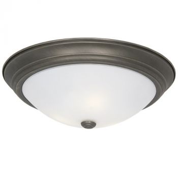 Brightstar CF8206 LARGE ANTIQUE, CF8206 SMALL ANTIQUE Metal Base with Frosted Glass (Multiple Sizes)