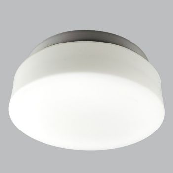 Brightstar CH001 LG, CH001 SM Metal Base with White Glass (Multiple Sizes)