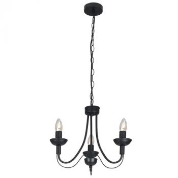 Brightstar CH523/3 BLACK Metal Chandelier