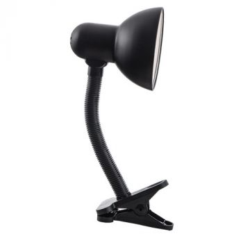 Brightstar CL005 BLACK, CL005 WHITE Metal Clip On Desk Lamp (Multiple Colours/Finishes)
