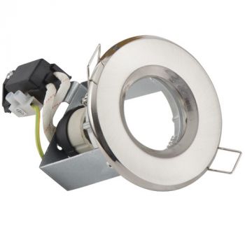 Brightstar DL023 SATIN, DL023 WHITE 220V Die Cast Aluminium Downlight (Multiple Colours/Finishes)