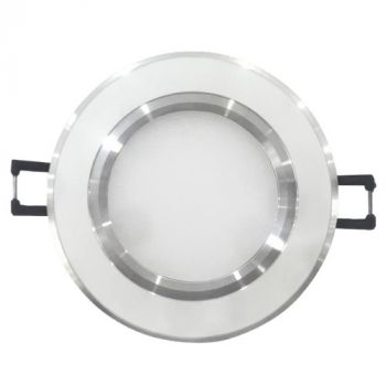 Brightstar DL037 WHITE 5W LED Aluminium Down Lighter Straight White
