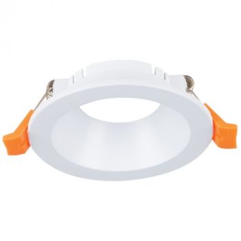 Brightstar DL063 WHITE Polycarbonate Straight Without Lampholder