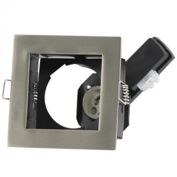 Brightstar DL081 SATIN Downlight Pressed Steel Straight Gu10
