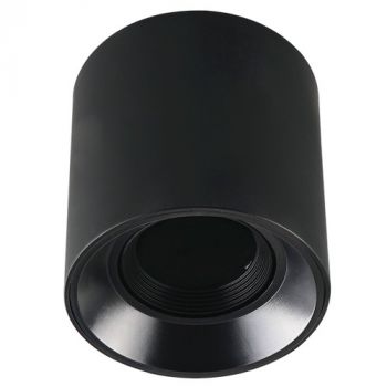 Brightstar DL118 BLACK, DL118 WHITE Surface Mount Polycarbonate with Antiglare Ring, Straight Without Lampholder (Multiple Colours/Finishes)