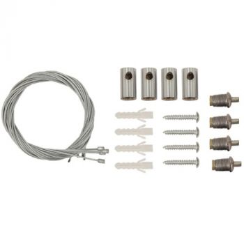Brightstar DL500 SUSPENTION PARTS Suspension Parts to Convert DL508 and DL509 from a Flush Mount Ceiling Fitting to a Suspended Fitting