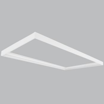 Brightstar DL517 FRAME White Aluminium Frame to Convert a 600mm x 1200mm Panel to be Flush Mounted against a Ceiling