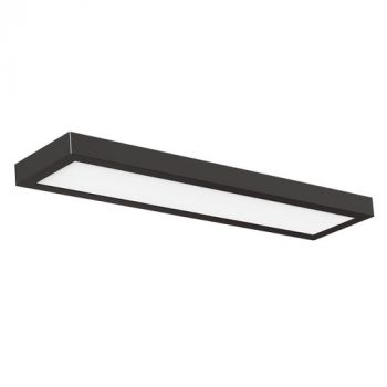 Brightstar DL518 BLACK 18W LED Surface Mounted Panel Light IP20 Matt Black