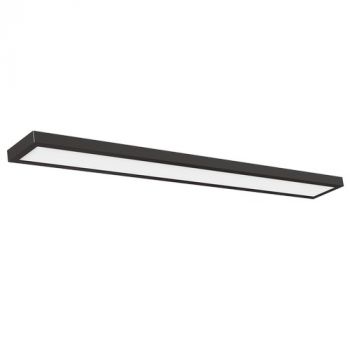 Brightstar DL520 BLACK 32W LED Surface Mounted Panel Light IP20 Matt Black