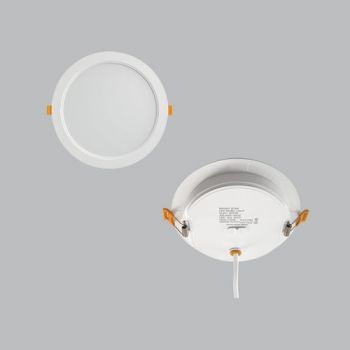 Brightstar DL617 WHITE 5W LED Panel Light with Colour Changing Switch on the back of the Downlight IP54