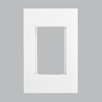 Brightstar ECP104 WHITE Triple Module Cover Plate - 4 X 2