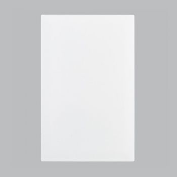 Brightstar ECP105 WHITE Blank Module Cover Plate - 4 X 2 White