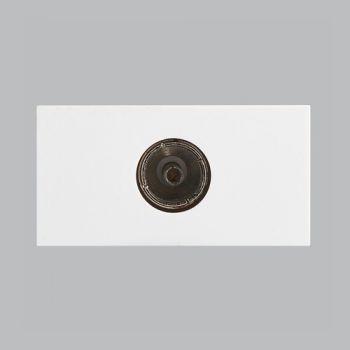 Brightstar ECP121 WHITE Satellite TV Port (Single Module) White