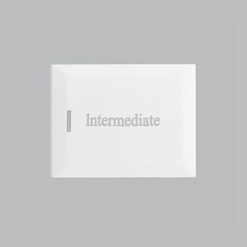 Brightstar ECP127 WHITE Intermediate Switch (1.5 Module) White