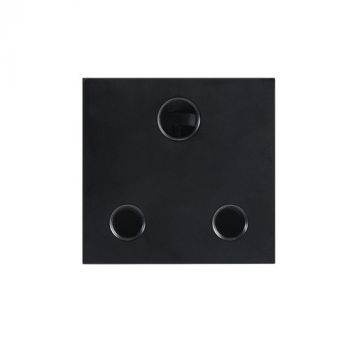 Brightstar ECP163 BLACK Modular 16A RSA Socket (Double Module) Black