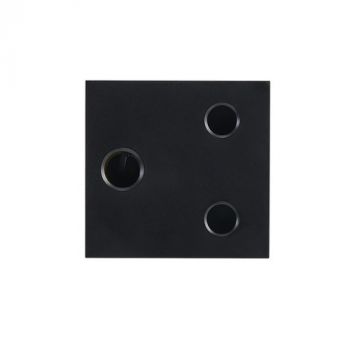 Brightstar ECP181 BLACK Modular 16A RSA Socket (Double Module) For 6 and 8 Way Black