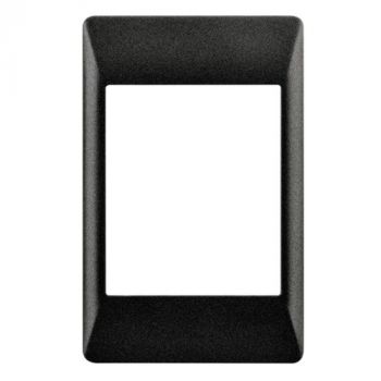 Brightstar ECP614 MATT BK Matt Black Cover (COMPONENT) - 2 x 4 Matt Black