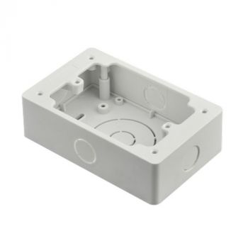 Brightstar ECP623 WHITE Surface Mount Box (COMPONENT) - 2 X 4 White