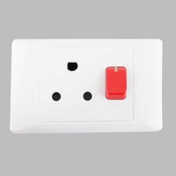 Brightstar EPL328 WHITE 16 AMP Dedicated Plug - 2 X 4